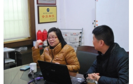 焦裕禄之女焦守云来我公司传布正能量